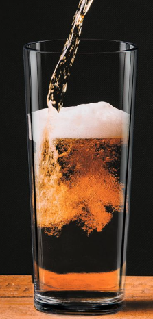 PNT56 Pinte à bière transparente de 56cl