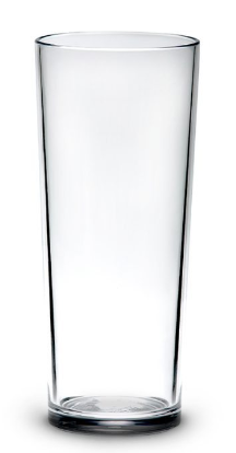 PNT56 Pinte à bière transparente de 56cl